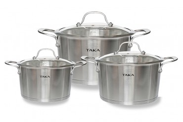 Stainless steel cookware set Taka NI-03V